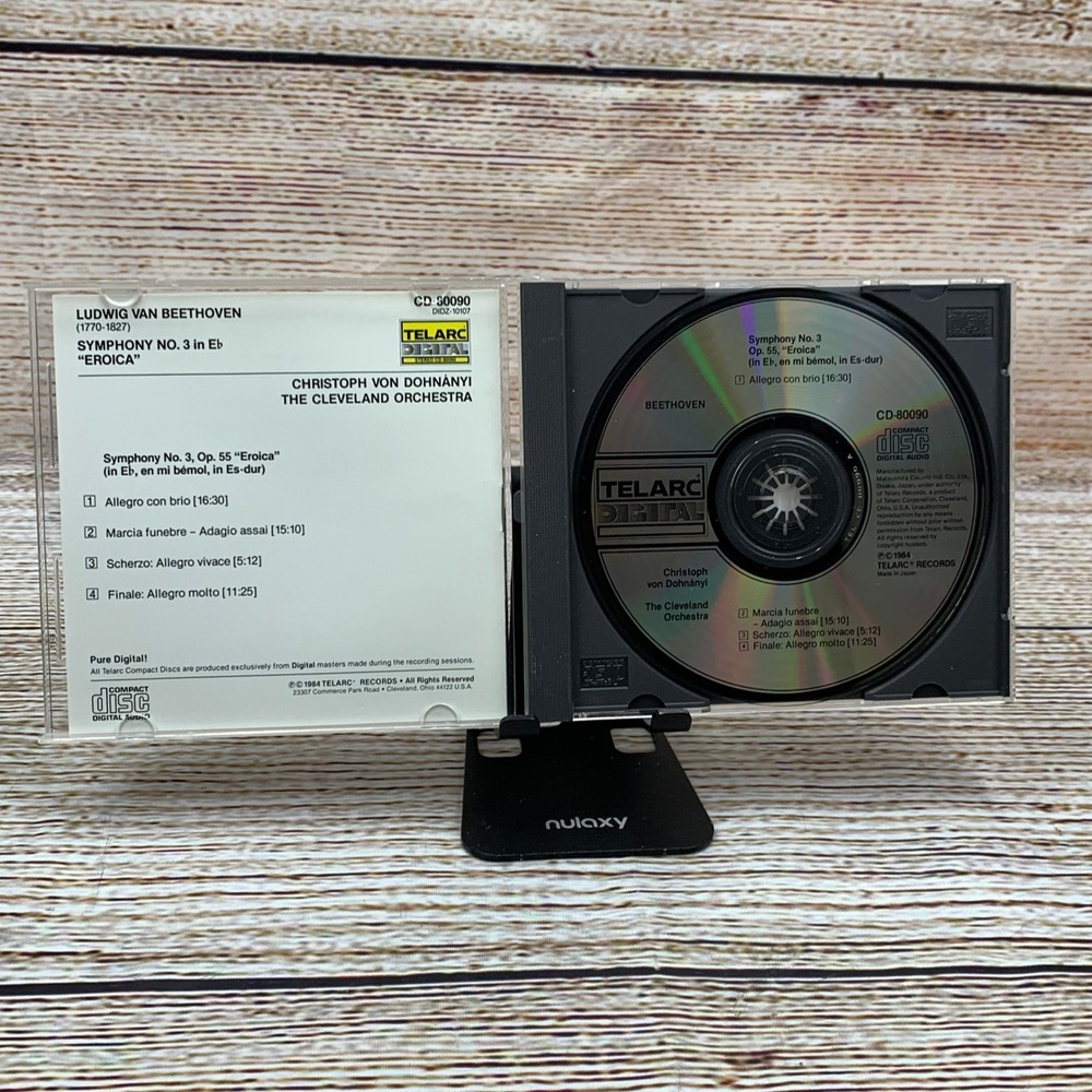 Beethoven Christoph von Dohnányi Cleveland Orchestra – Symphony No.3 [1984‎ CD] - Picture 6 of 6